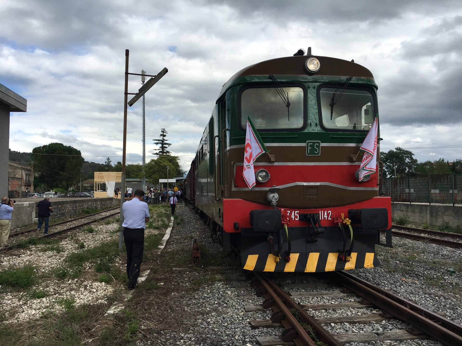 Vetrina delle ecco la stazione di Cassano Nuova Irpinia