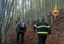 Si era perso nell’Oasi del Partenio, ritrovato dai Vigili del Fuoco