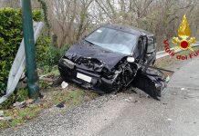 Prata, trancia con l’auto una condotta del gas. È al Moscati