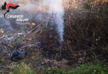 Bonito, aveva dato fuoco a dei rifiuti nel bosco. Denunciato dai Carabinieri