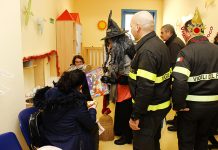 Befana in Pediatria ad Avellino con Vigili del Fuoco e Unicef