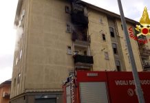 Montoro, palazzo avvolto dalla fiamme, tratte in salvo tutte le famiglie