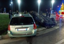 Grottaminarda, incidente in contrada Ruvitello, coinvolte due autovetture