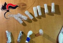 Grottaminarda, 35enne arrestato per possesso e spaccio di droga