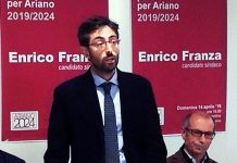 Franza: il Centrosinistra unito di Ariano sia modello in Irpinia