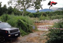 Discarica di rifiuti edilizi scoperta a Mercogliano. Stoccati mille metri cubi di materiali