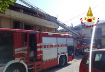 Rogo distrugge una villetta di 3 piani a Monteforte Irpino