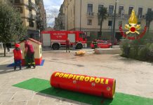 Pompieropoli a Piazza Libertà per la VI edizione del Campus 3S dedicato ai bambini