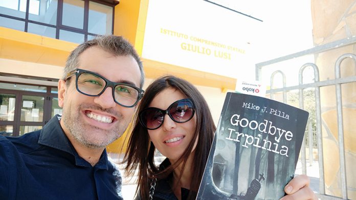 Mike J. Pilla con il suo 'Goodbye Irpinia' ad Ariano saluta l'Italia