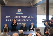 Cantiere della Lioni Grottaminarda pronto a Gesualdo. Sopralluogo del Ministro