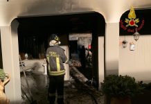Recuperato 28enne da casa in fiamme a Montemiletto, è in ospedale