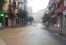 Allerta maltempo in Irpinia e Campania dalla notte fino all’alba. Domani scuole aperte ad Avellino