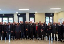 Visita ai Carabinieri di Avellino del Generale Cagnazzo