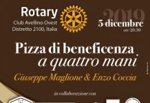 Pizza di beneficenza con Giuseppe Maglione ed Enzo Coccia