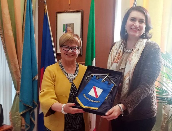 Rosa D'Amelio ha incontrato il Console generale d'Italia a Montréal