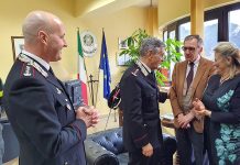 Il Generale dei Carabinieri Vittorio Tomasone ad Avellino per il commiato