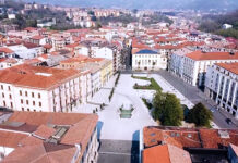 Avellino deserta per il lockdown del coronavirus