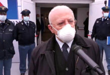 Controlli sull’uso delle mascherine. De Luca avverte i Sindaci