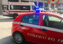 Auto ribaltata a Lauro, il giovane alla guida trasportato all’ospedale