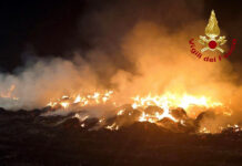 Indagini a Sant’Angelo dei Lombardi per l’incendio di 40 rotoballe di fieno
