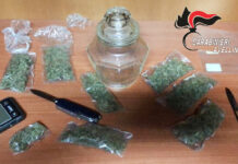 Arrestato a San Michele di Serino 24enne per spaccio di marijuana
