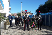 Quarantennale del sisma in Irpinia, l’omaggio dei Carabinieri alle vittime