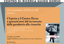 Centro di ricerca ‘Guido Dorso’, confronto sul sisma del 1980