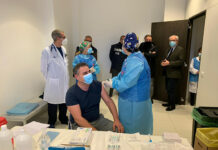 V-Day al Moscati di Avellino, primi 100 vaccinati
