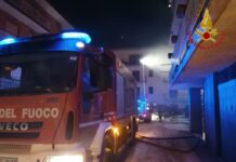 Garage in fiamme a Mercogliano, evacuato un edificio residenziale