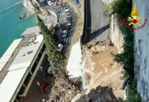 Frana ad Amalfi, dalla Regione 4 milioni per il costone sulla SS163