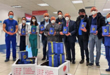 Uova di Pasqua ai bimbi ricoverati al Moscati dal Lions Club Avellino Host