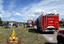 Scontro tra due auto a Flumeri, 84enne finisce in ospedale