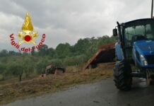 Muore schiacciato dal trattore a Santa Paolina