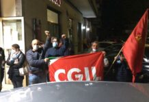 Cgil mobilitata ad Avellino dopo l’attacco subìto a Roma