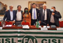Luigi Pagano confermato segretario generale della Fai Cisl IrpiniaSannio