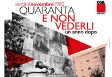Cgil commemora il sisma 1980. Via alla 4 giorni a Avellino