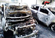 Bruciate due auto a Forino nella notte. Indagano i Carabinieri