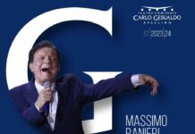 Al Teatro Gesualdo di Avellino torna Massimo Ranieri e inaugura la stagione 2023-24