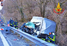 Autocarro giù dall’Ofantina a Montemarano in una scarpata, 3 feriti in ospedale