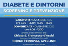 Prevenzione del diabete, esami gratuiti a Borgo Ferrovia di Avellino