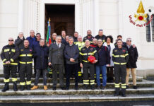 I Vigili del Fuoco di Avellino celebrano Santa Barbara pensando a Casamicciola