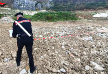 Gestione illecita di rifiuti a Chianche, sequestrata area con residui edili
