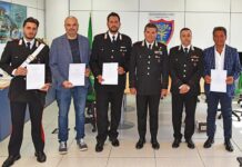 Comandante Carabinieri Forestale “Campania” in visita al Gruppo di Avellino