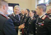 Il Generale dei Carabinieri Antonio de Vita in visita al Comando Provinciale di Avellino