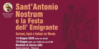 A Rivottoli di Serino festa di Sant’Antonio da Padova. Programma
