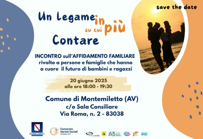 Affidamento familiare in Irpinia, confronto a Montemiletto