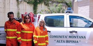 La Montana Alta Irpinia amplia il parco mezzi per la protezione civile