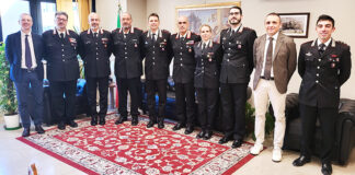 Onorificenze e promozioni nell’Arma dei Carabinieri di Avellino