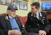Il Carabiniere in congedo Pietro Sordillo ha compiuto 102 anni a Montemiletto